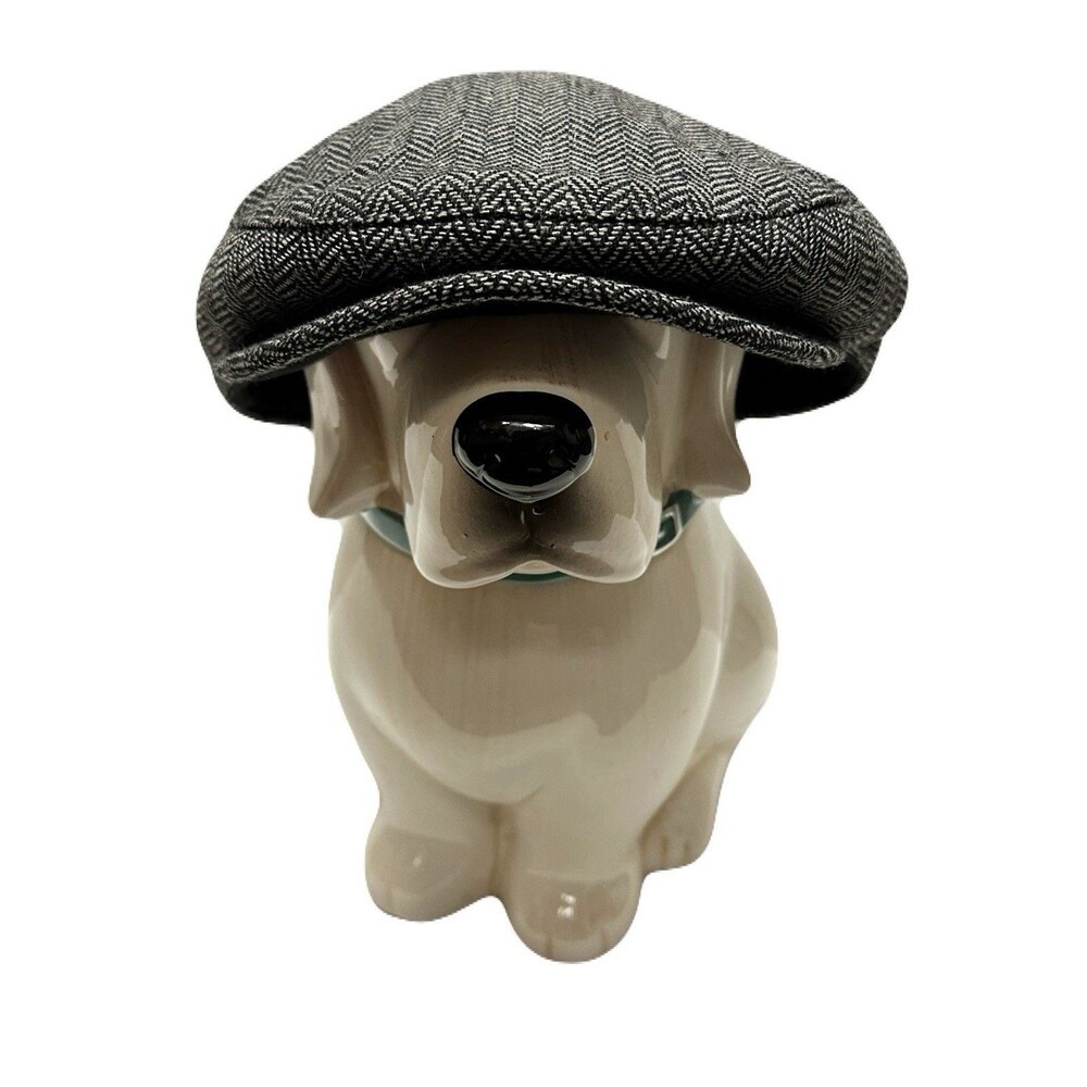 NEW Brixton Wool Blend Hooligan Snap Cap Size Large 7 1/2 Newsboy Hat Gray Black